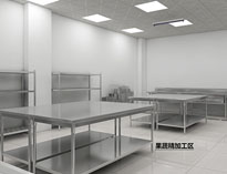 貴州食堂廚房設備生產廠家告訴你商用廚房的合理布局設計方法